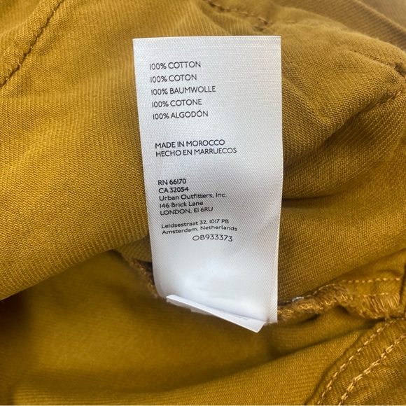 Free People We The Free Rumors Cropped Denim Jacket In Spicy Chestnut - Picture 8 of 10